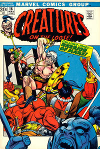 Cover Thumbnail for Creatures on the Loose (Marvel, 1971 series) #16