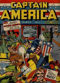 Cover Thumbnail for Captain America Comics (Marvel, 1941 series) #1