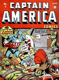 Cover Thumbnail for Captain America Comics (Marvel, 1941 series) #4