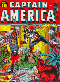 Cover Thumbnail for Captain America Comics (Marvel, 1941 series) #10