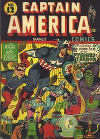 Cover Thumbnail for Captain America Comics (Marvel, 1941 series) #12