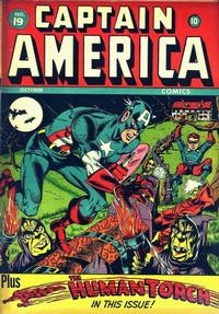 Cover for Captain America Comics (Marvel, 1941 series) #19