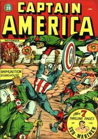 Cover Thumbnail for Captain America Comics (Marvel, 1941 series) #20