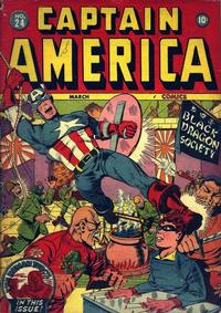 Cover Thumbnail for Captain America Comics (Marvel, 1941 series) #24