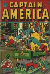 Cover Thumbnail for Captain America Comics (Marvel, 1941 series) #28