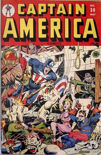 Cover Thumbnail for Captain America Comics (Marvel, 1941 series) #38