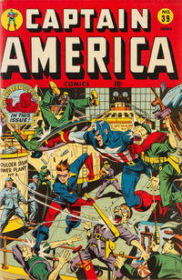 Cover Thumbnail for Captain America Comics (Marvel, 1941 series) #39