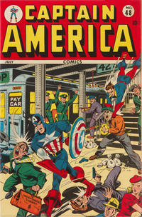 Cover for Captain America Comics (Marvel, 1941 series) #48