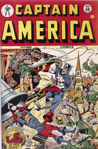 Cover Thumbnail for Captain America Comics (Marvel, 1941 series) #50