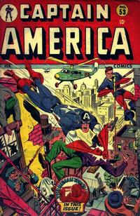 Cover Thumbnail for Captain America Comics (Marvel, 1941 series) #53