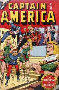 Cover Thumbnail for Captain America Comics (Marvel, 1941 series) #62