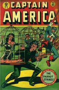 Cover Thumbnail for Captain America Comics (Marvel, 1941 series) #63
