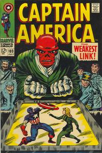 Cover Thumbnail for Captain America (Marvel, 1968 series) #103