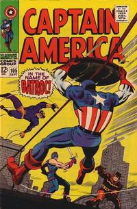 Cover Thumbnail for Captain America (Marvel, 1968 series) #105