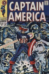 Cover Thumbnail for Captain America (Marvel, 1968 series) #107
