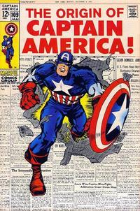 Cover Thumbnail for Captain America (Marvel, 1968 series) #109