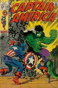 Cover Thumbnail for Captain America (Marvel, 1968 series) #110