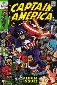 Cover Thumbnail for Captain America (Marvel, 1968 series) #112