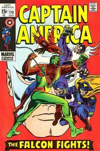 Cover Thumbnail for Captain America (Marvel, 1968 series) #118