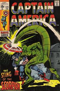 Cover Thumbnail for Captain America (Marvel, 1968 series) #122