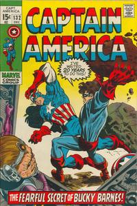 Cover for Captain America (Marvel, 1968 series) #132