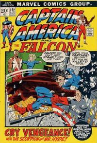 Cover Thumbnail for Captain America (Marvel, 1968 series) #152