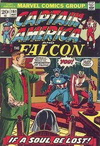 Cover for Captain America (Marvel, 1968 series) #161 [Regular Edition]