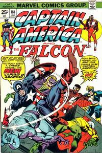 Cover Thumbnail for Captain America (Marvel, 1968 series) #181 [Regular Edition]