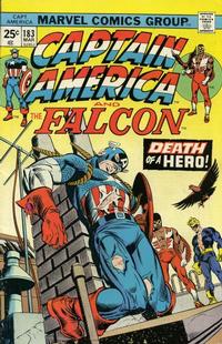 Cover for Captain America (Marvel, 1968 series) #183