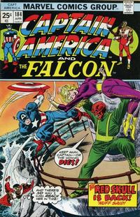 Cover for Captain America (Marvel, 1968 series) #184 [Regular Edition]