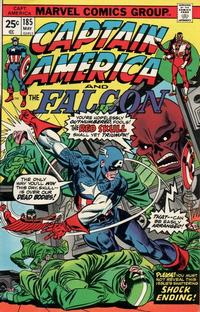 Cover for Captain America (Marvel, 1968 series) #185