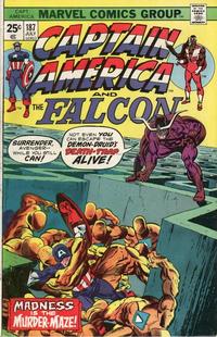 Cover for Captain America (Marvel, 1968 series) #187 [Regular Edition]