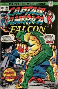 Cover for Captain America (Marvel, 1968 series) #188 [Regular Edition]
