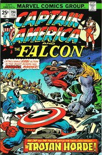 Cover for Captain America (Marvel, 1968 series) #194 [Regular Edition]