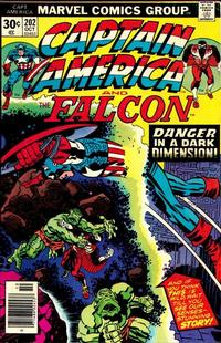 Cover for Captain America (Marvel, 1968 series) #202 [Regular Edition]