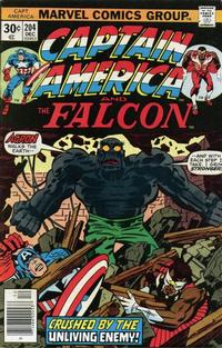 Cover for Captain America (Marvel, 1968 series) #204 [Regular Edition]