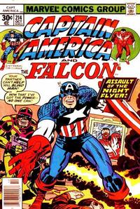 Cover for Captain America (Marvel, 1968 series) #214 [30¢]