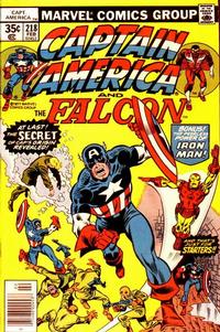 Cover for Captain America (Marvel, 1968 series) #218 [Regular Edition]