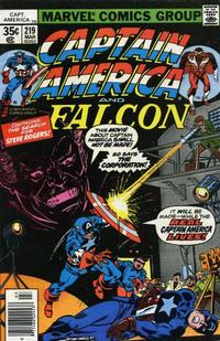 Cover for Captain America (Marvel, 1968 series) #219 [Regular Edition]