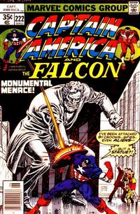 Cover for Captain America (Marvel, 1968 series) #222 [Regular Edition]