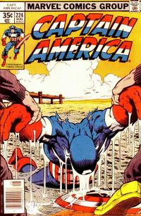 Cover Thumbnail for Captain America (Marvel, 1968 series) #224 [Regular Edition]