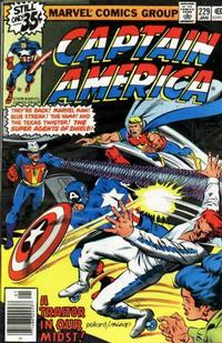 Cover for Captain America (Marvel, 1968 series) #229 [Regular Edition]