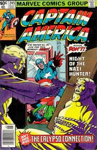 Cover for Captain America (Marvel, 1968 series) #245 [Newsstand]