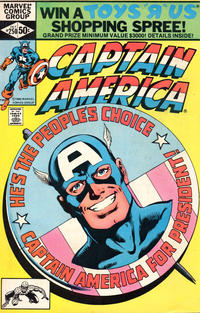 Cover Thumbnail for Captain America (Marvel, 1968 series) #250 [Direct]