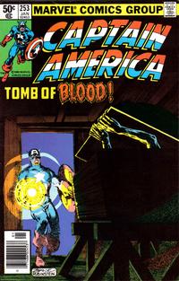 Cover for Captain America (Marvel, 1968 series) #253 [Newsstand]