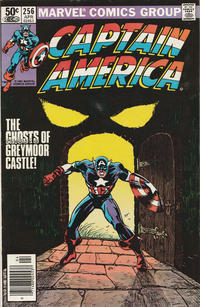 Cover Thumbnail for Captain America (Marvel, 1968 series) #256 [Newsstand]
