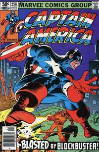 Cover Thumbnail for Captain America (Marvel, 1968 series) #258 [Newsstand]