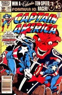 Cover for Captain America (Marvel, 1968 series) #263 [Newsstand]