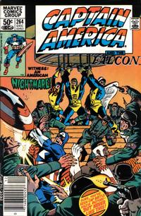 Cover Thumbnail for Captain America (Marvel, 1968 series) #264 [Newsstand]
