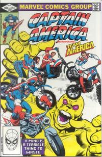 Cover for Captain America (Marvel, 1968 series) #269 [Direct]